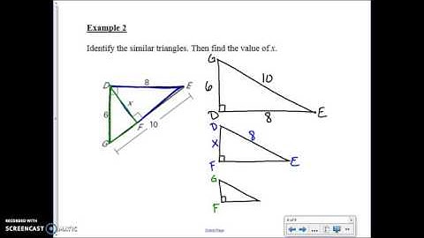 7.3 Use Similar Right Triangles