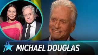 Michael Douglas Shares SECRET To Catherine ZetaJones Marriage After 25 Years