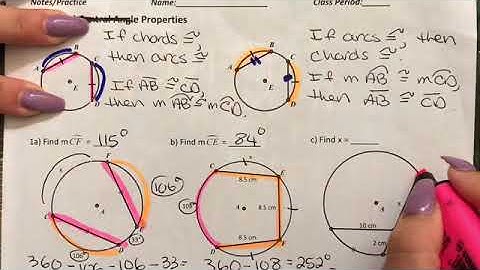 Chords and Arcs (P.1)