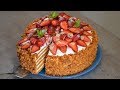 НЕЖНЫЙ МЕДОВИК с клубникой (ягодами) | Honey Cake