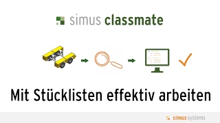 Mit Stücklisten effektiv arbeiten: classmate easyFINDER