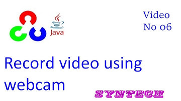 # 06 opencv video record using webcam- java netbeans tutorial [with source code]