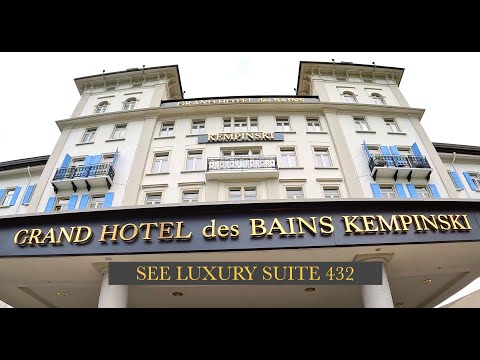 5-Sterne-Grand-Hotel des Bains Kempinski, St. Moritz, Schweiz
