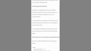 Install Smart Buttons For Ribbon Workbench