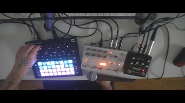 Novation Circuit Tracks and Hologram Microcosm Jam