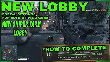 BF6: NEW BOT LOBBY codes, Bots with NO GUNS PORTAL GUIDE, SUPER easy MASTERY, EASY PSR SNIPER UNLOCK