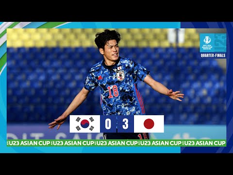 #AFCU23 - Quarter-finals | Korea Republic 0 - 3 Japan