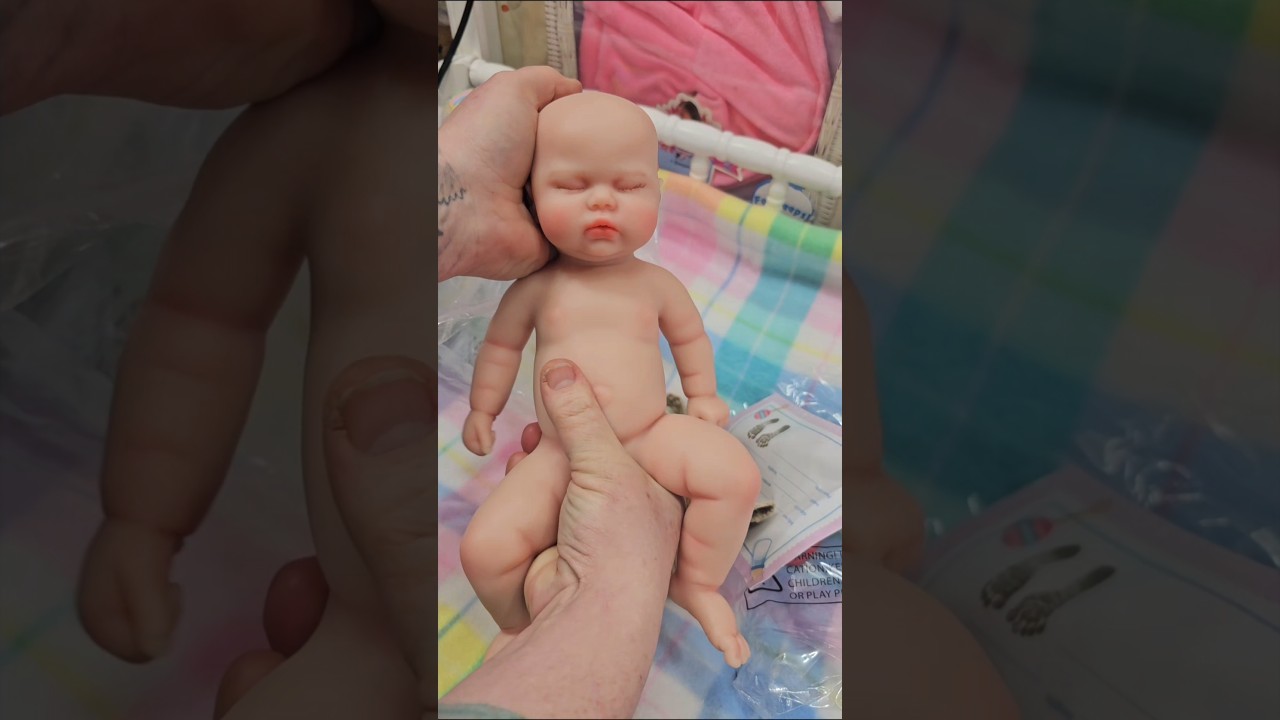 Новая силиконовая кукла-младенец с AliExpress