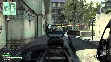 MW3 4 Kills with 1 Type 95 burst -- multikill