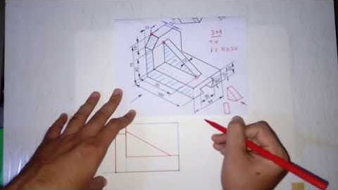 Lecture 5 Problem solution orthographic projection  Engineering Graphics