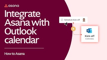 Integrate your Outlook calendar with Asana