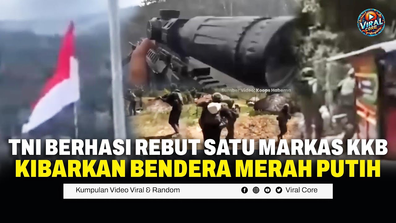 TNI Kuasai Markas KKB Lanny Jaya, Komandan KKB Mayu Waliya Ditembak Mati & Kibarkan Merah Putih!