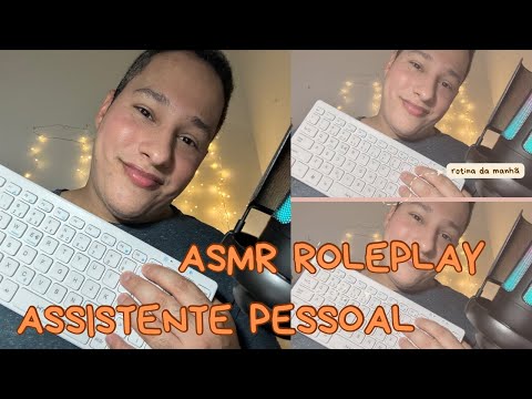 ASMR ROLEPLAY | Assistente pessoal cuindando de você!