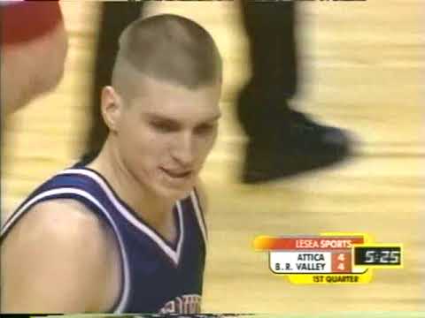 2001 IHSAA Class A: Attica 64, Blue River Valley 62 - YouTube