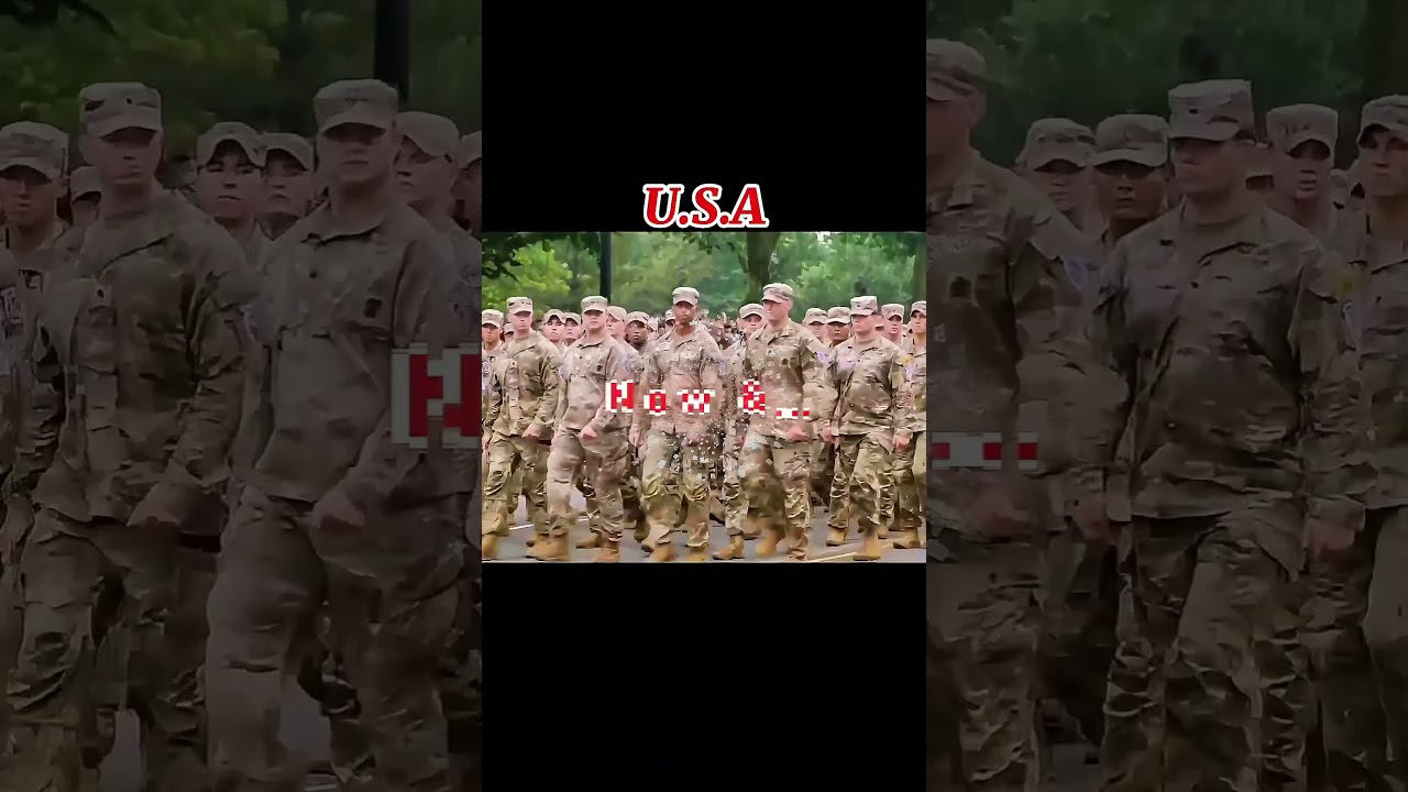 U.S. parades Past vs. Present #military #history #parade