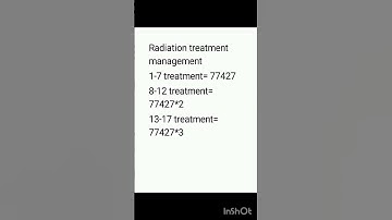RADIATION TREATMENT MANAGEMENT