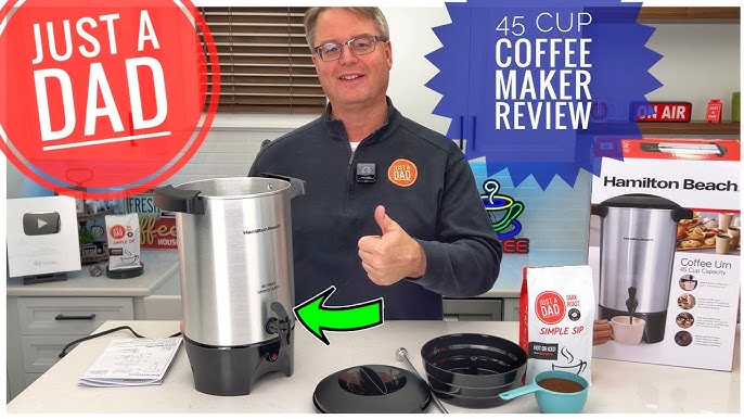 Hamilton Beach 45 Cup Coffee and Water Urn Review 