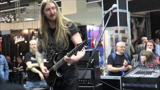 Ola Englund plays The Haunted - Time (Will Not Heal) at Frankfurt Musikmesse 2015