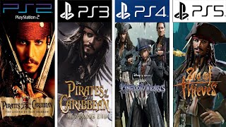 Pirates of Caribbean PlayStation Evolution - #gamehistory#evolutiongame YouTube