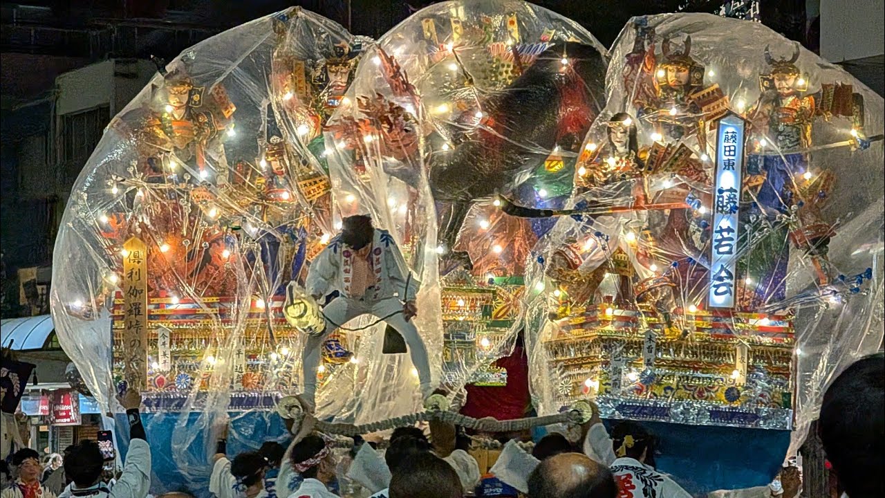 令和七年 わっしょい百万夏まつり 黒崎祇園山笠〈山笠入場〉