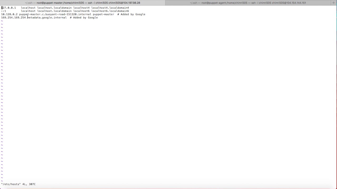 puppet 4 master agent configuration