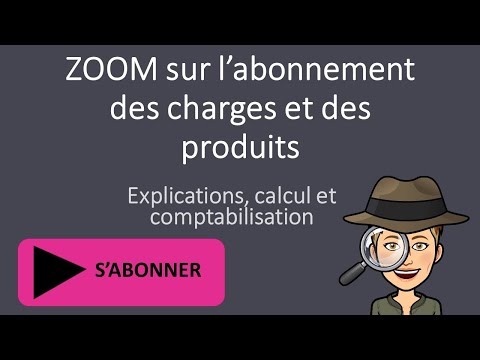 Vidéo: Comment Comptabiliser Un Abonnement