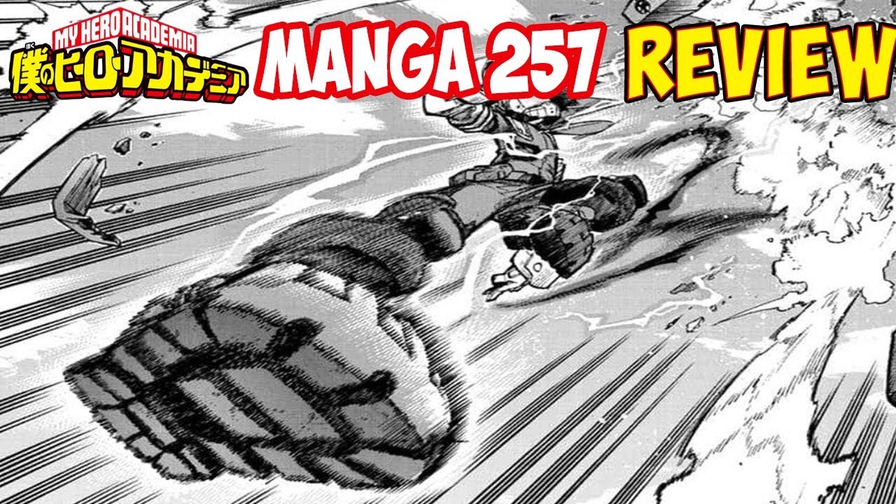 My Hero Academia Manga 257 - Pass It Forward, To Whomever Review - YouTube