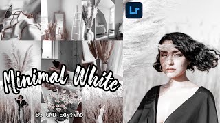 Minimal White Preset - Free Lightroom Mobile Presets DNG | How To Edit Minimal White Filter screenshot 4