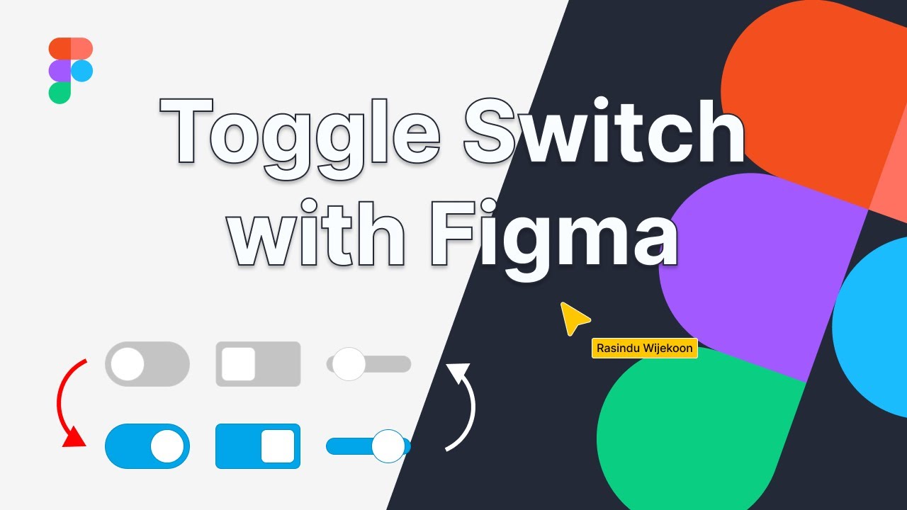 Toggle Switch with Figma | Step by Step Tutorial - YouTube