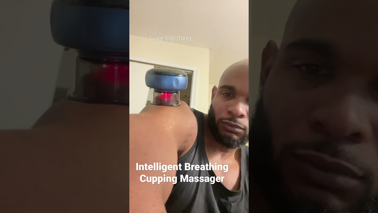 Intelligent Breathing Cupping Massage Instrument in action