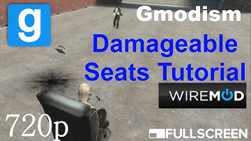 [Tutorial] Gmod Damageable Seats | how to get hurt in seats