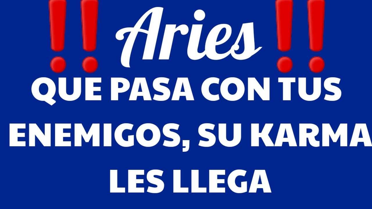 ♈🐏ARIES🐏♈🧿🔮LA JUSTICIA DIVINA ESTARA A TU FAVOR🔮🧿 - YouTube