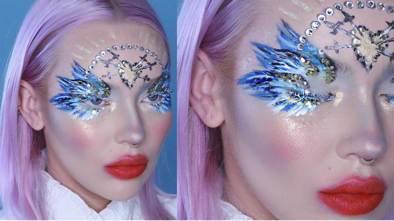 met gala 2018 inspired makeup tutorial / lana del rey / music only