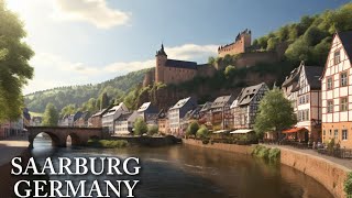 SAARBURG - Germany The majestic city on the River - 4K Ultra HD || Travel Tube