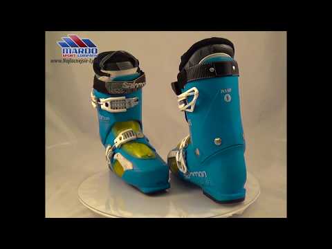 ski boots SALOMON FOCUS RS BLUE, AUTO custom shell, FREESTYLE