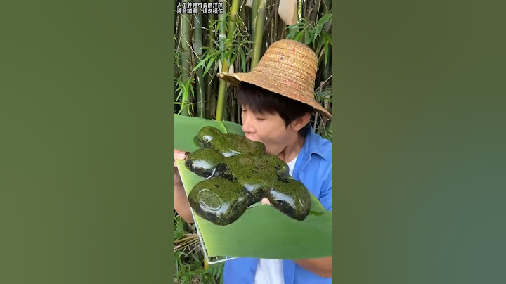 Duckweed Cake Made By "Duckweed Vegetable"!  |Chinese Mountain Forest Life And Food #Moo Tiktok #Fyp