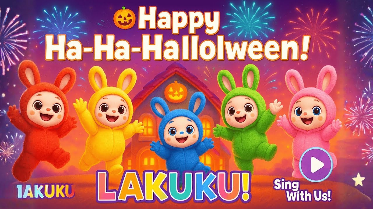 Happy Halloween Song for Kids | Lakuku’s Ha-Ha-Halloween Dance! - YouTube