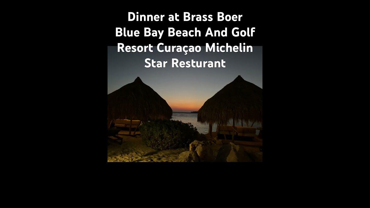 Stunning Views And Amazing Food In Cura Ao 