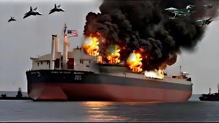 Today, 2 US cargo ships full of ammunition and fuel were blown up by Russian and Iranian Ka-52 Helic by USMC RLLR 13,854 views 2 days ago 19 minutes