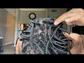 How To Grow Long Natural Hair In Braids | Using ONLY Oils