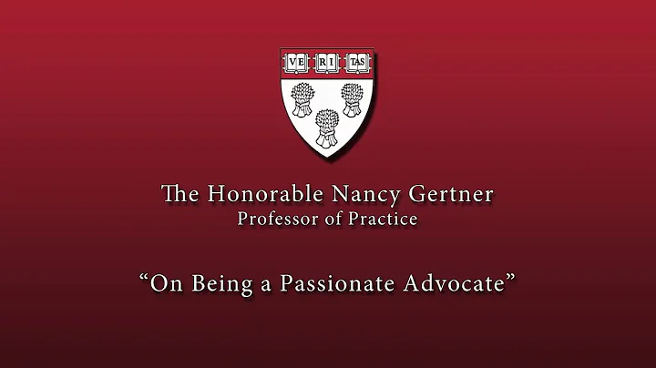 U.S. District Judge Nancy Gertner: On Being a Pass...