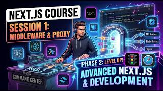 Next.js Course – Phase 2 | Middleware and proxy in Next.js 15&amp;16