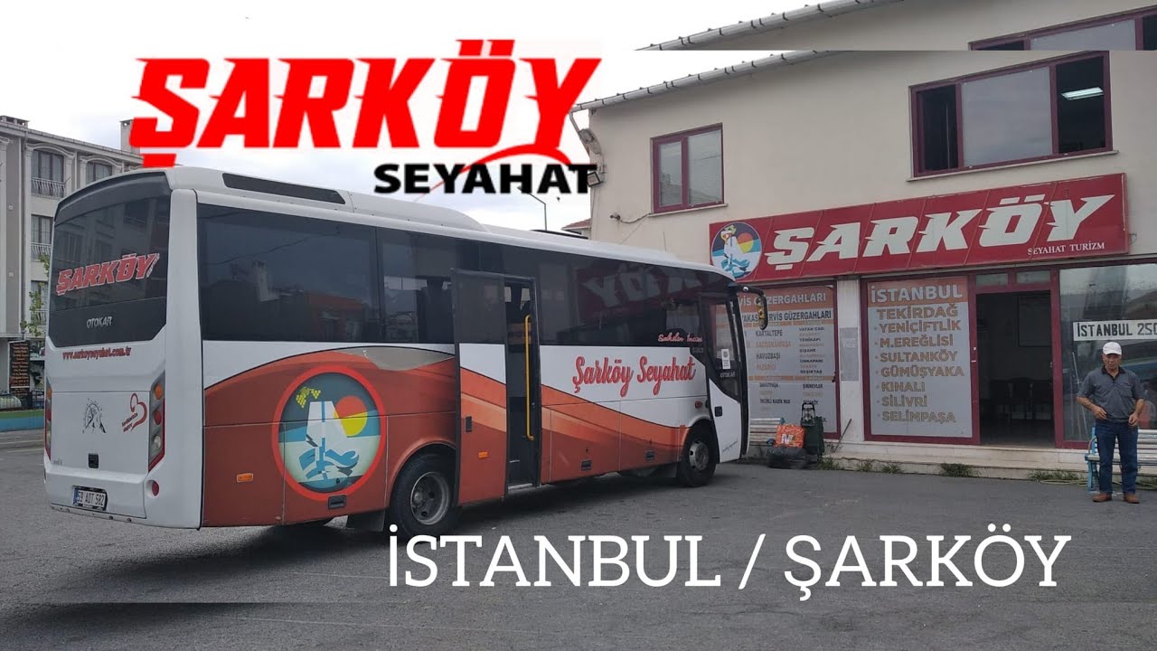 #87 Şarköy Seyahat | İstanbul -  Şarköy | Otobüs Yolculuğu | Bus Travel Turkey