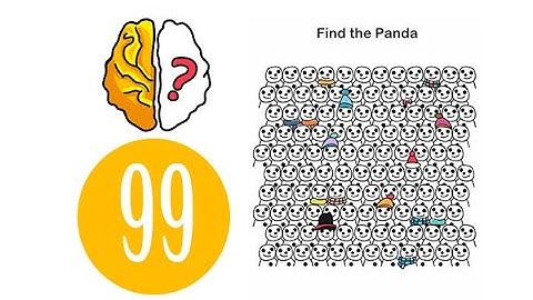 Brain Out Level 99 Find the Panda Answer