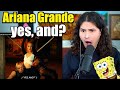 Ariana grande is unfiltered in yes and l vocal coach reacts