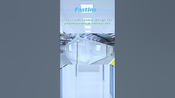 Clean room system design for pharmaceutical enterprises