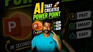 AI That Creates PowerPoint in Seconds 🤯 #shorts