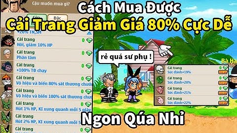 Xayda sc1 tập 13 - Cách mua được cải trang giảm giá 80% cực ngon chưa bao giờ hết hót