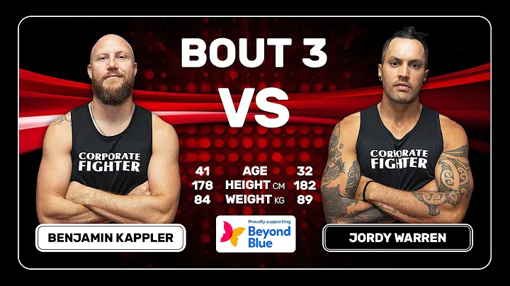 Corporate Fighter 44 Benjamin Kappler VS  Jordy Wa...