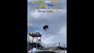 Ranking Best Water Jump Ever.#viralshorts #ranking #best #waterjump #fy #fypシ #fypage
